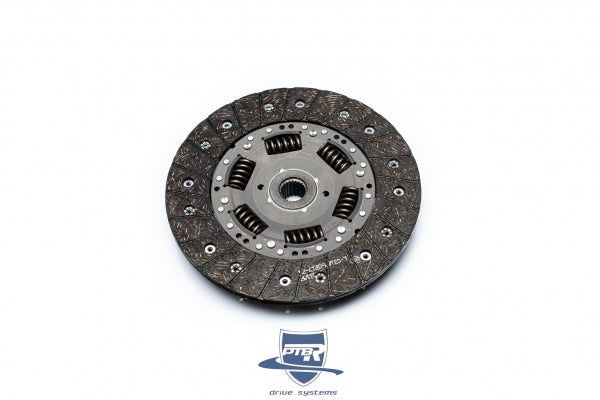 Steel flywheel with organic friction disc for 1.8T longitudinal engines - 240mm clutch - 350Nm