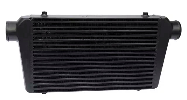 Hurricane Intercooler Black 2,5" connections (58cm wide) | 400x300x76